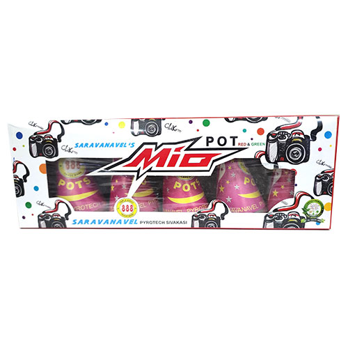 MIO POTS RED & GREEN